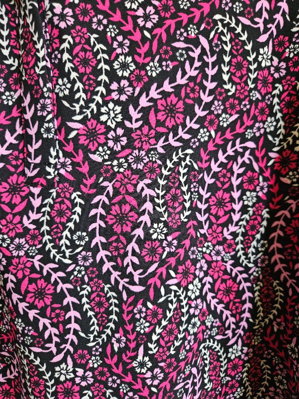 Talbots Popover Raspberry Pink Black White LP - Picture 5 of 6